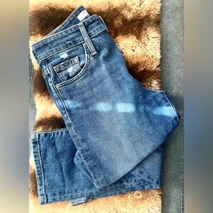 Joe’s Jeans Women’s Ankle Jeans w Heavy Distressing! Sz 24! Super Cute!